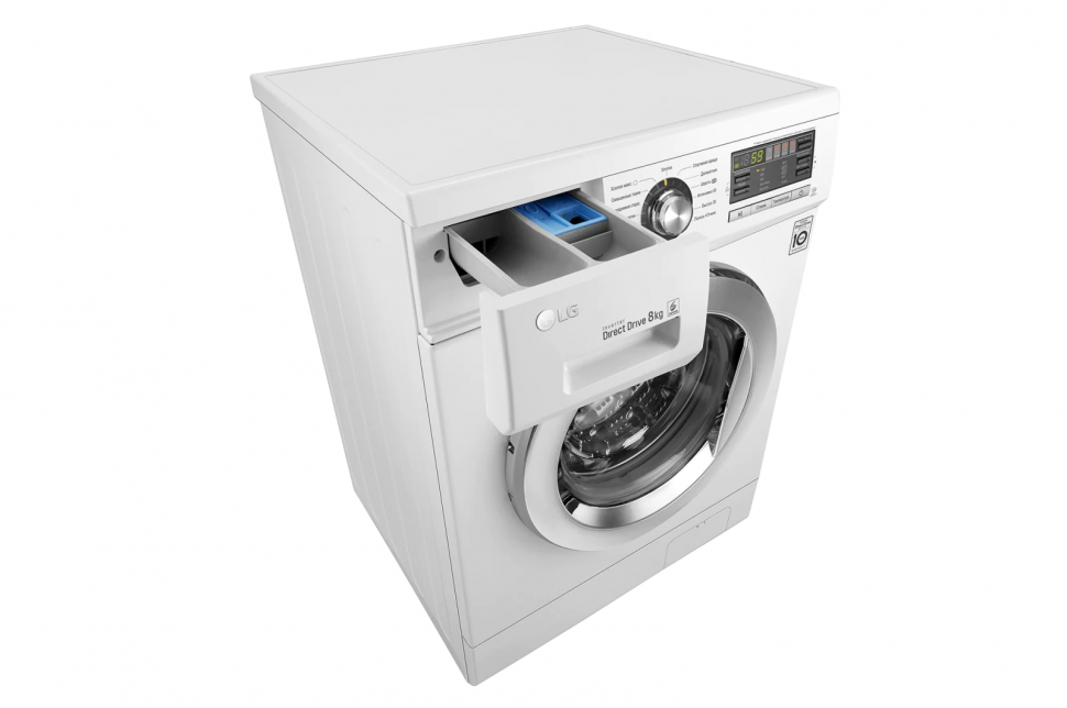 Стиральная машина LG F-1096TD3, белый