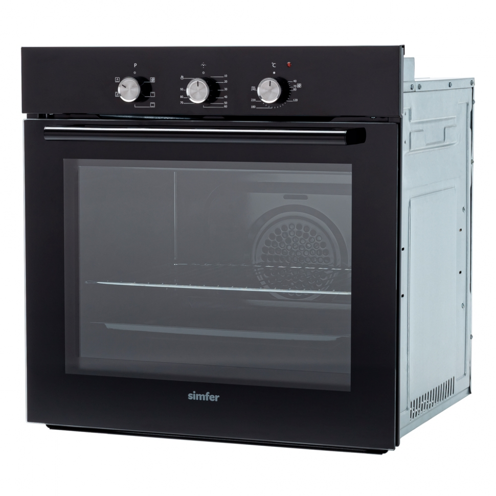 Электрический духовой шкаф Simfer B6EB16001, черный