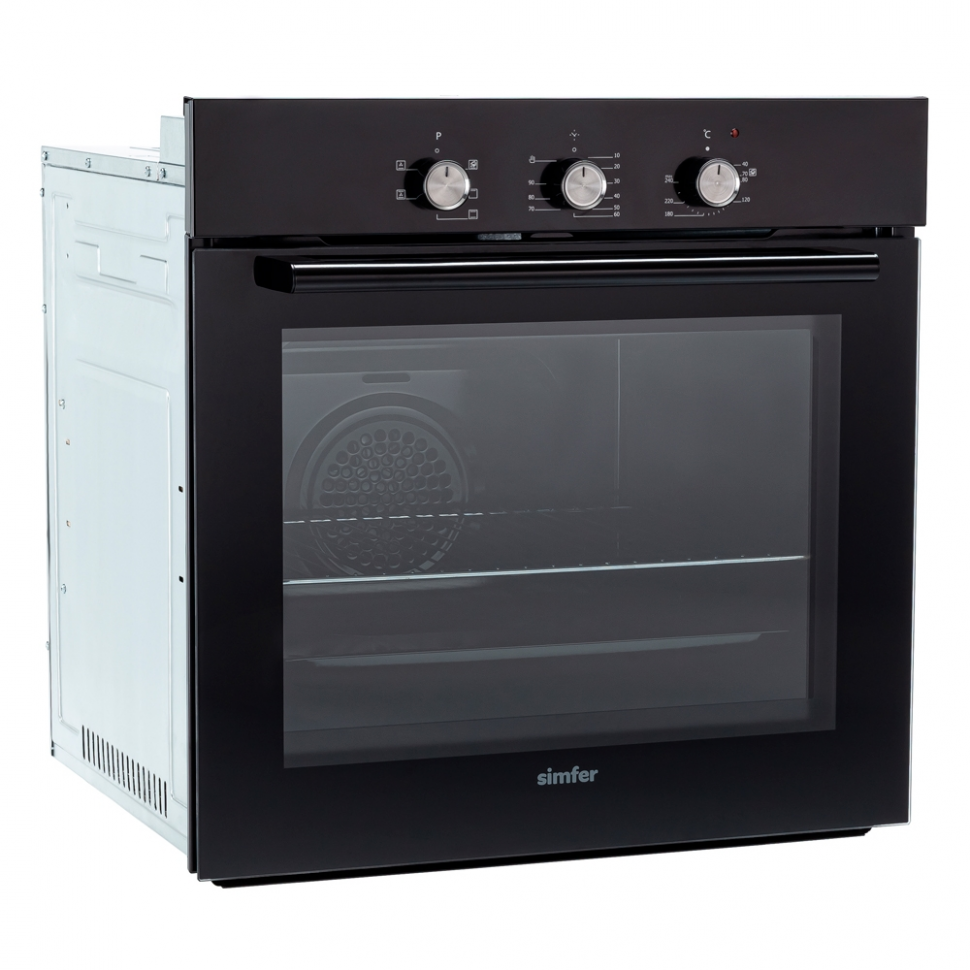 Электрический духовой шкаф Simfer B6EB16001, черный