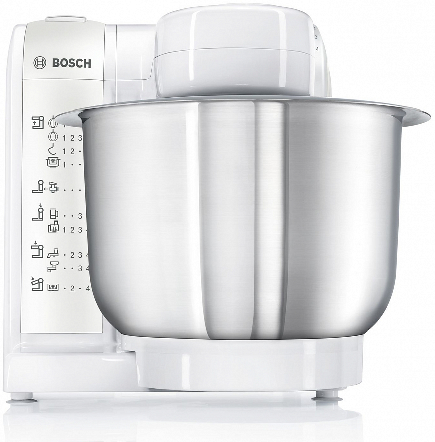 Кухонный комбайн Bosch MUM4875, 600 Вт, белый