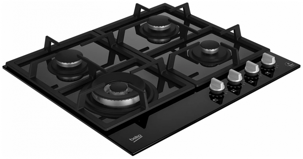 Встраиваемая газовая варочная панель Beko HILW64325SB