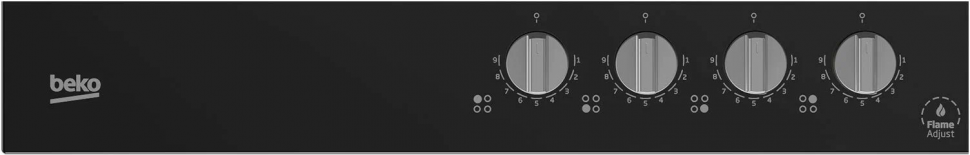 Встраиваемая газовая варочная панель Beko HILW64325SB
