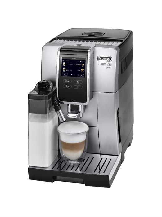 Кофемашина De'Longhi Dinamica ECAM 370.85, серебристый/черный