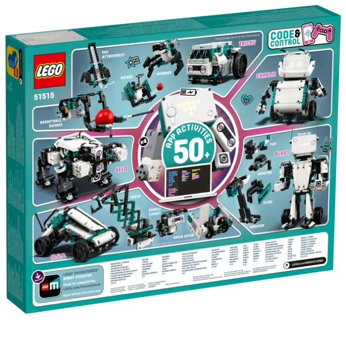 Электромеханический конструктор LEGO Mindstorms 51515 Робот-изобретатель