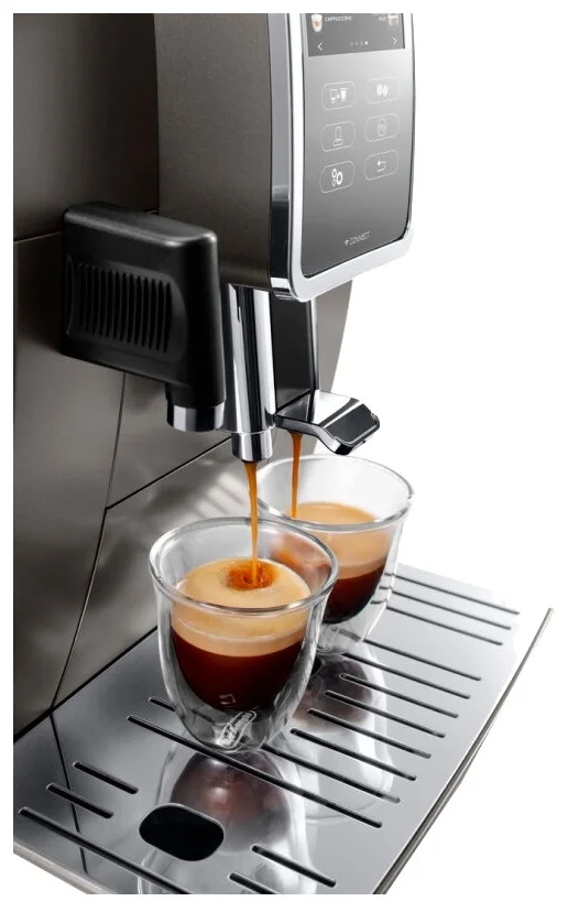 Кофемашина De'Longhi Dinamica ECAM 370.95 T, титан